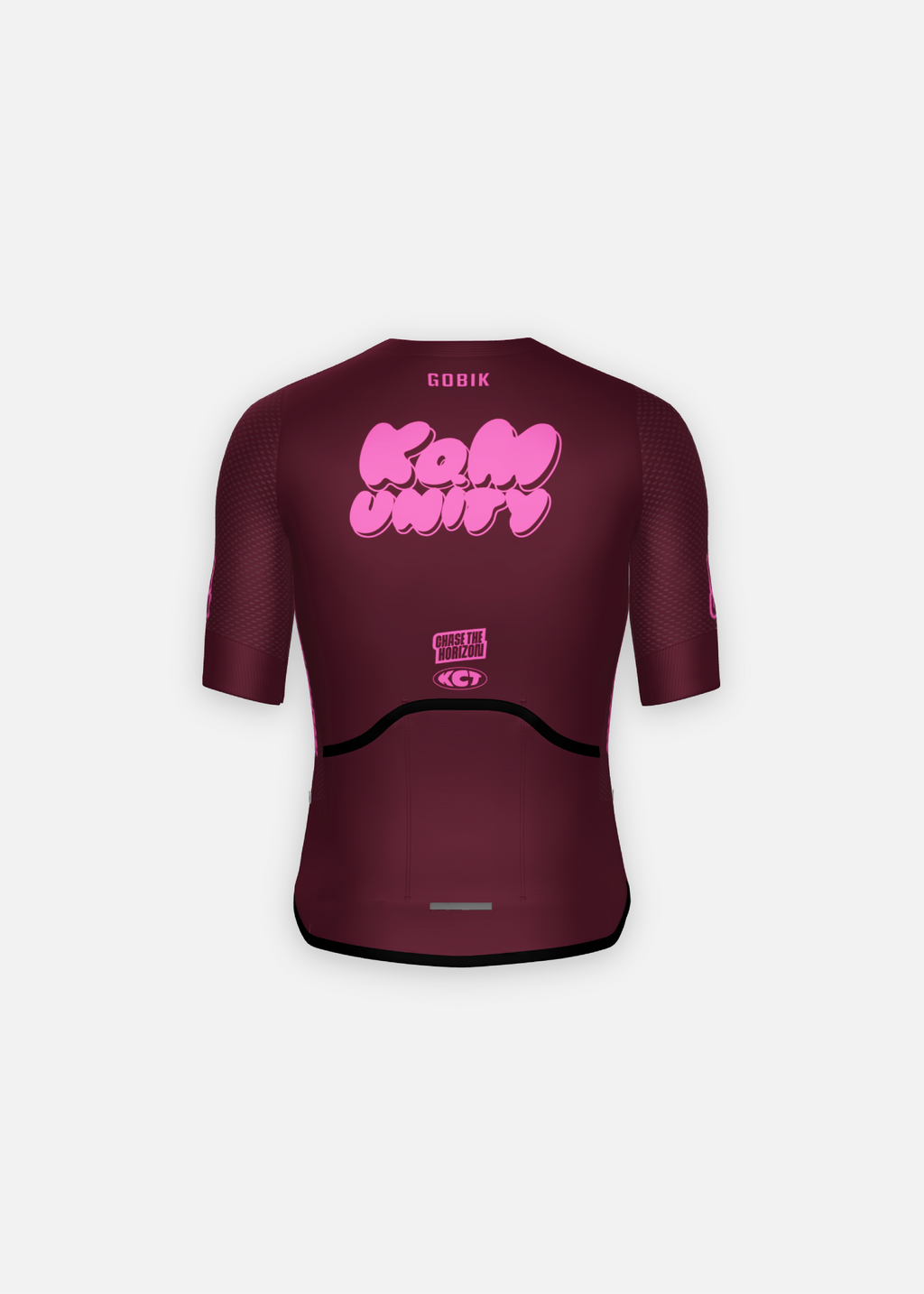 Maillot KCT manches courtes Prune Unisexe