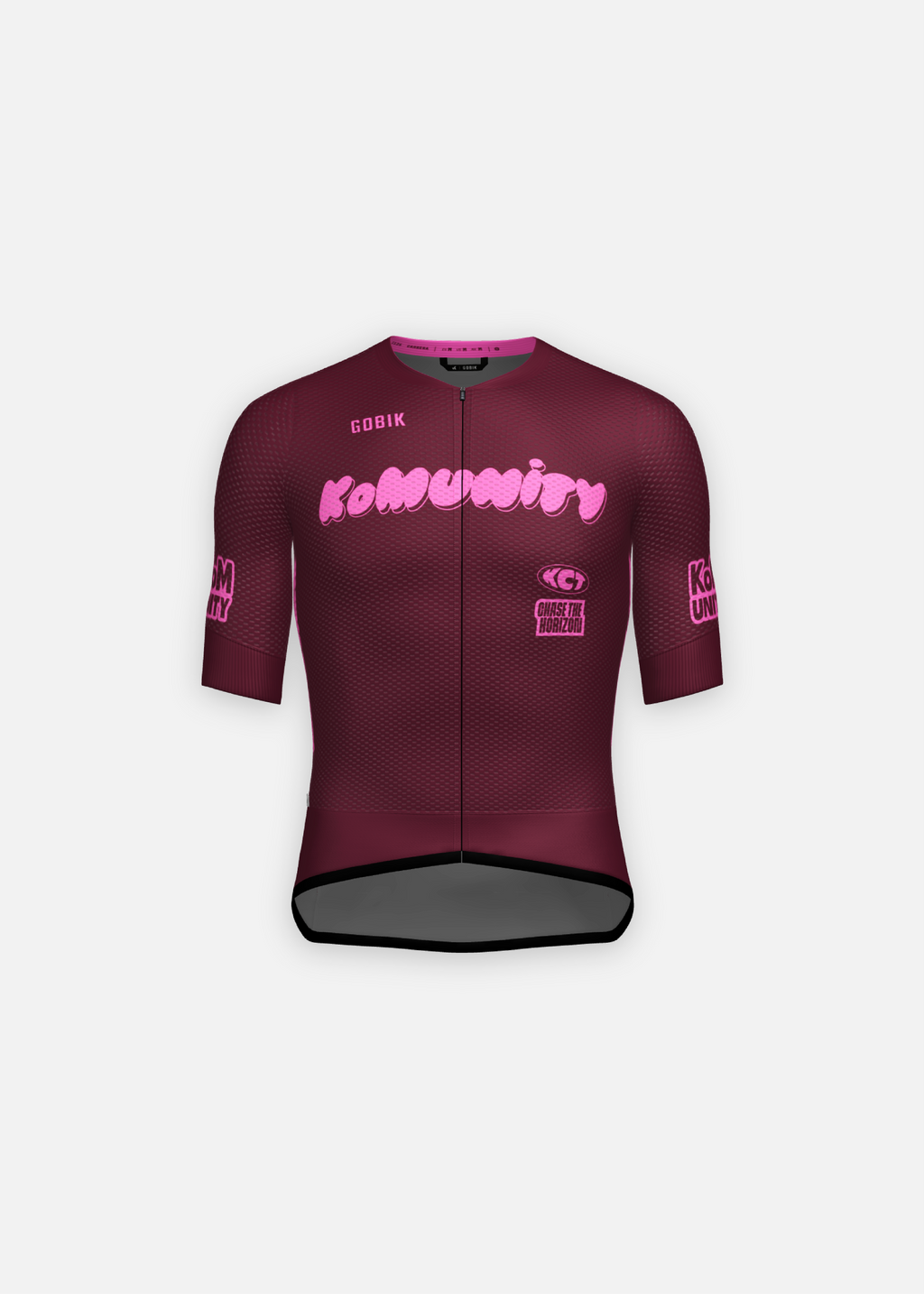 Maillot KCT manches courtes Prune Unisexe