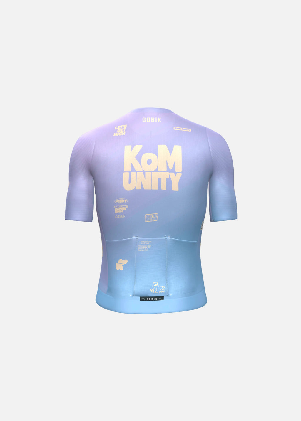 Prévente : Maillot Race manches courtes Bleu Ciel