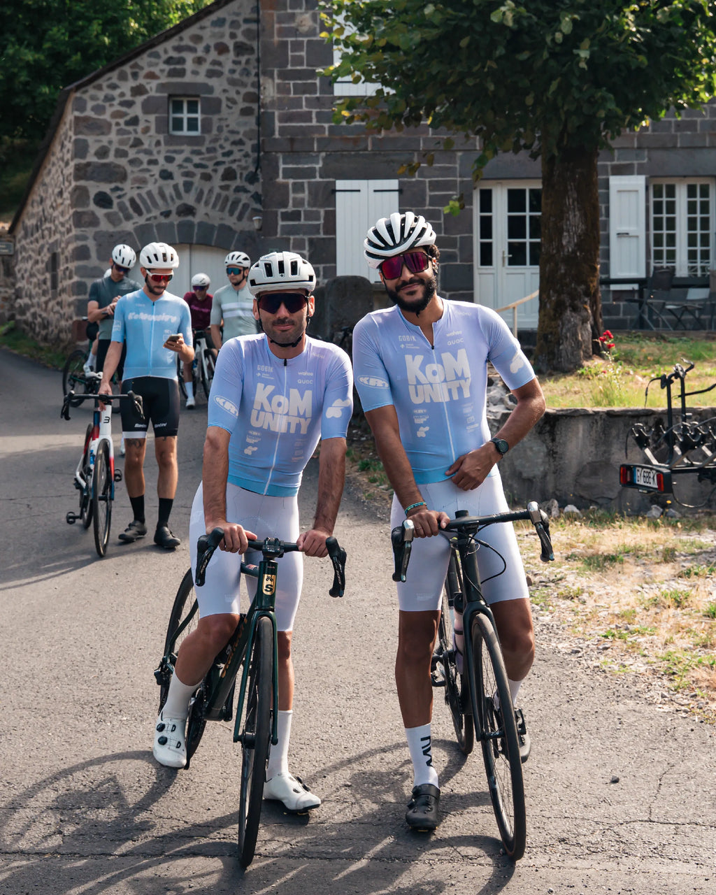Prévente : Maillot Race manches courtes Bleu Ciel